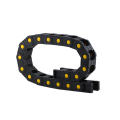 Customizable size bridge/closed cable nylon drag chain